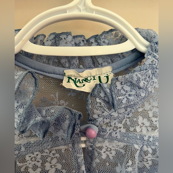 Vintage Nancy G* lace blouse - Picture 2 of 5